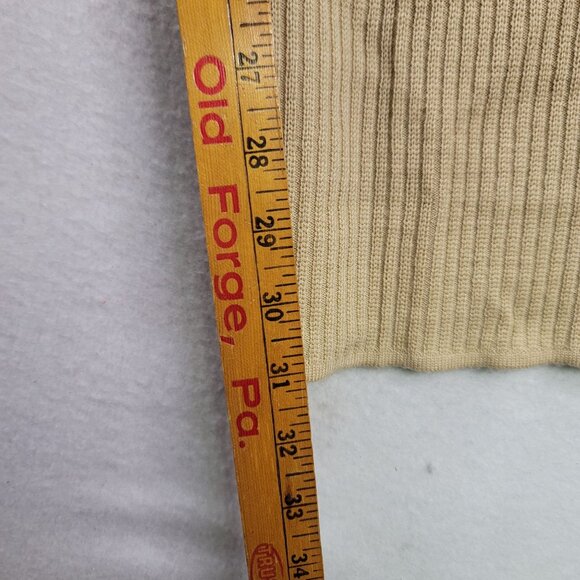 Geiger Ribbed Wool Pants Buff Size US 8 Made In Austria Pure New Wool Deadstock - Picture 9 of 11